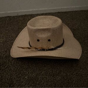 Western hat Sombrero tombstone brand like new